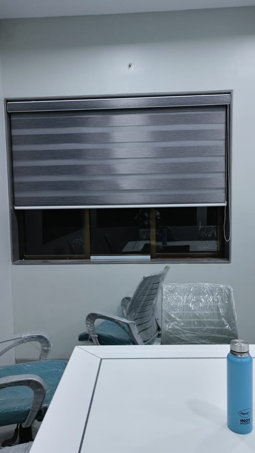 Roller blind installation